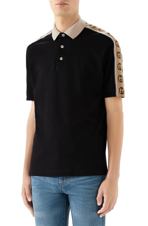 mens gucci polo|gucci polo shirts men's sale.